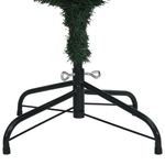 Arbol-de-Navidad-286-ramas-con-efecto-nevado-300-LEDs-verde-180-cm-base