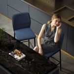 Pack-de-2-taburetes-Medellin-Homcom-asiento-acolchado-azul