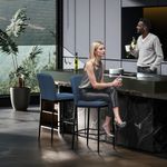 Pack-de-2-taburetes-Medellin-Homcom-asiento-acolchado-azul