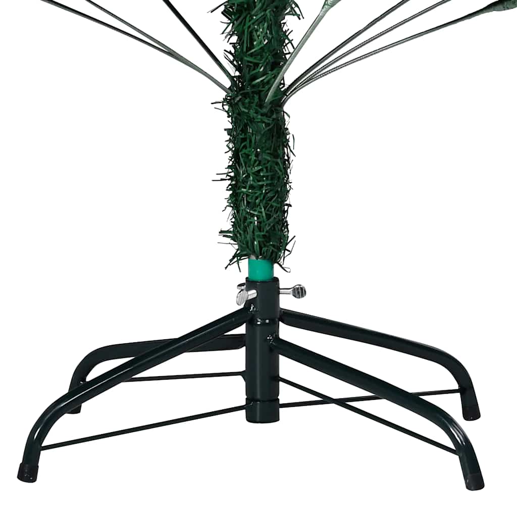 Arbol-de-Navidad-930-ramas-150-LEDs-con-decoraciones-verde-120-cm