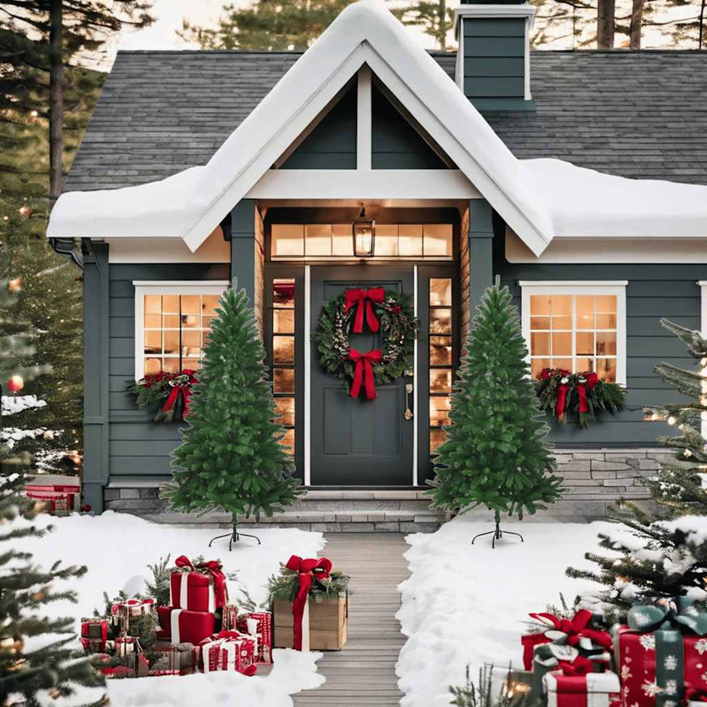 Arbol-de-Navidad-realista---base-cruzada-verde-150-cm-