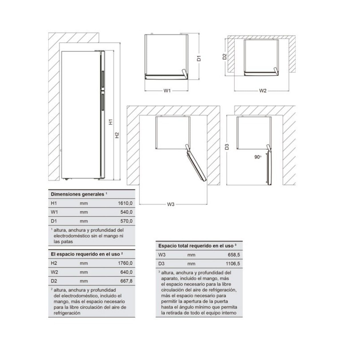Frigorifico-2-puertas-New-Pol-NWFR160X-Less-Frost-medidas