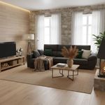 Sofa-chaiselongue-izquierda-Ponza-ambientada-rustica