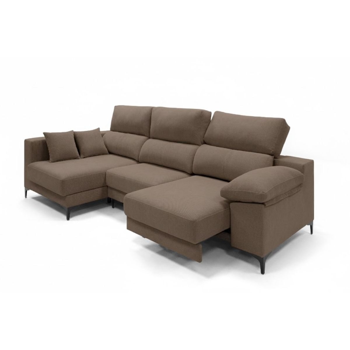Sofa-chaiselongue-Santorini-3-plazas-deslizante---reclinable-tela-Bronx-100x275x160-cm