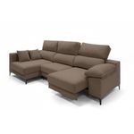 Sofa-chaiselongue-Santorini-3-plazas-deslizante---reclinable-tela-Bronx-100x275x160-cm