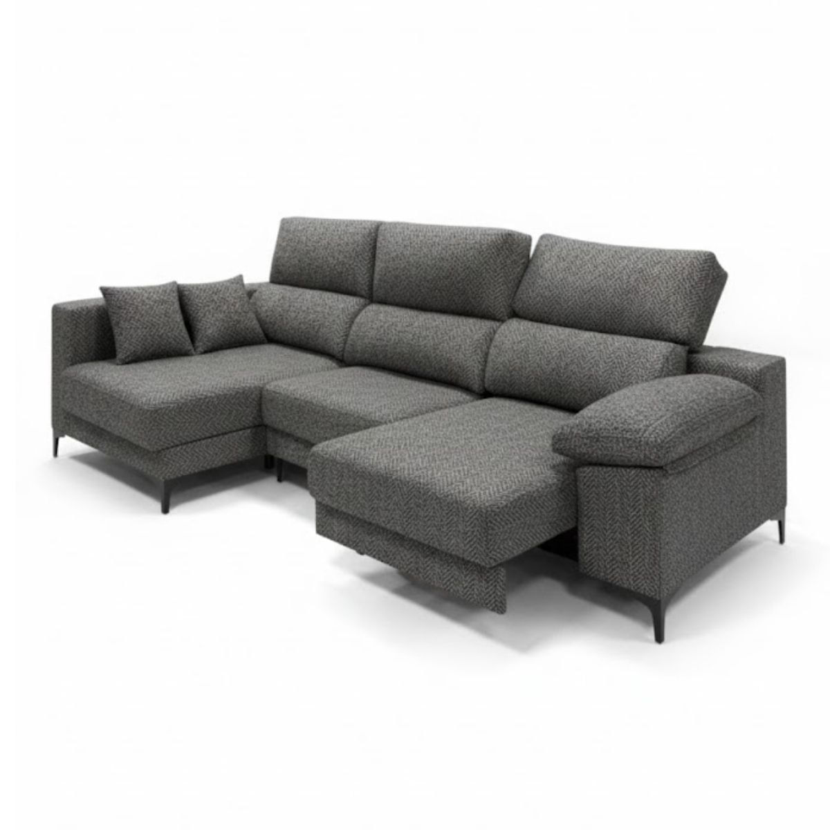 Sofa-chaiselongue-Santorini-3-plazas-deslizante---reclinable-tela-Bronx-100x275x160-cm