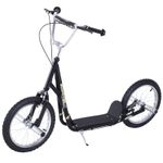 Patinete-Scooter-Homcom--5A-altura-regulable---frenos-negro-92-100x143x58-cm-