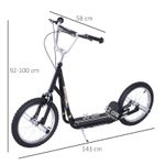 Patinete-Scooter-Homcom--5A-altura-regulable---frenos-negro-92-100x143x58-cm-