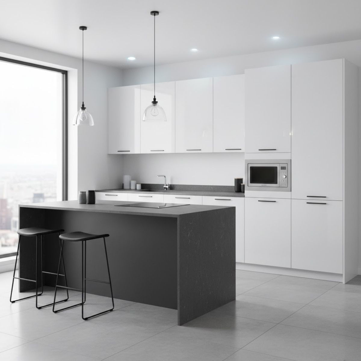 Microondas-integrable-Aspes-AMWI2701DGX-ambientada