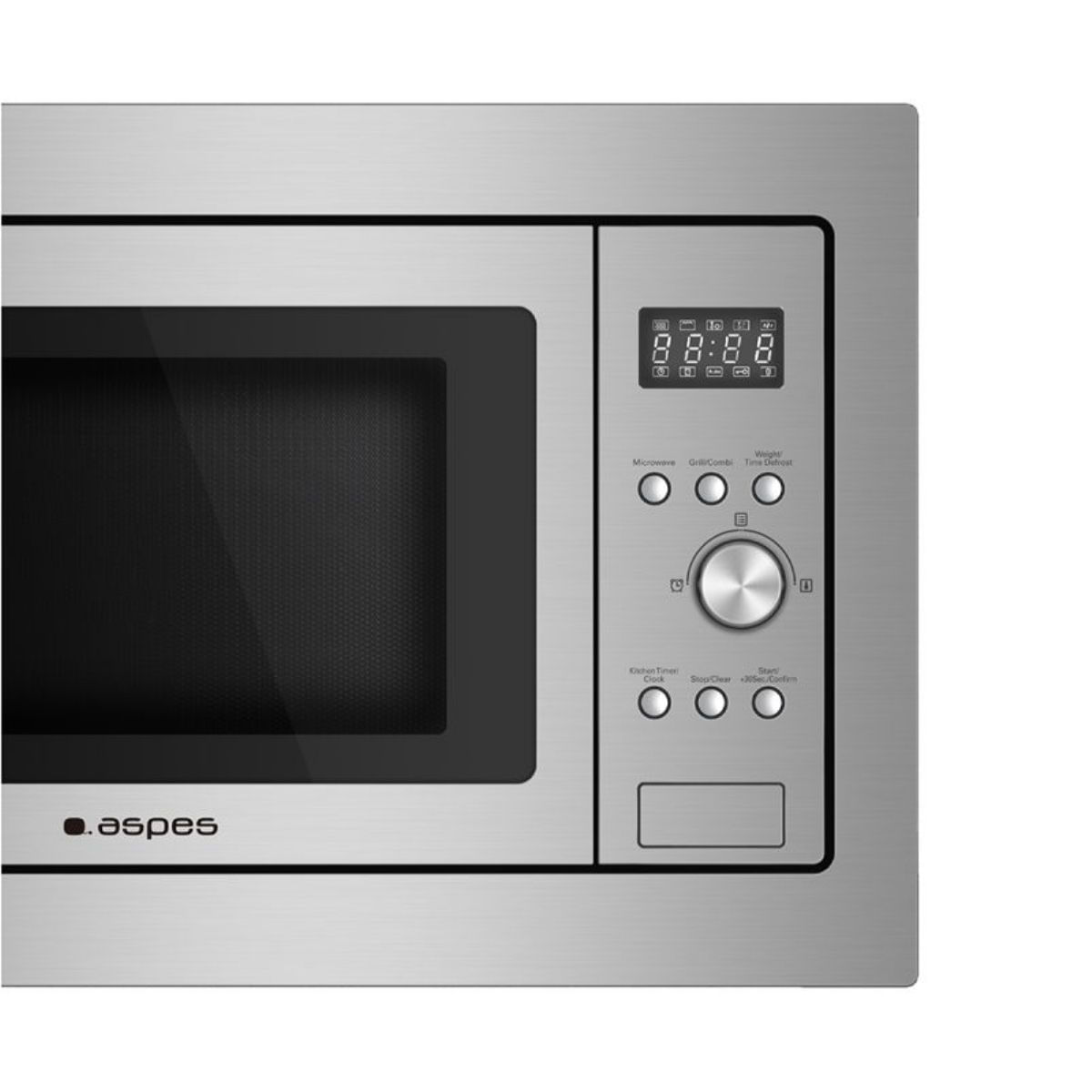 Microondas-integrable-Svan-SMWI2701DGX-20L-con-grill-8-programas-inox