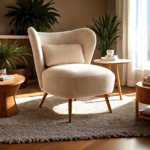 Butaca Elle respaldo circular 76x73,5x78 cm