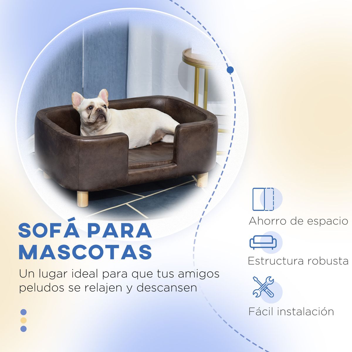 Cama-para-mascotas-Chester-Pawhut-marron-31x74x485-cm-