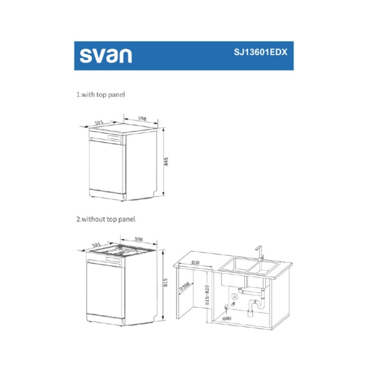 Lavavajillas-Svan-SJ13601EDX-medidas