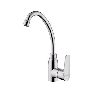 Grifo Infiniton ACH313 caño alto giratorio acero inox cromado 30 cm