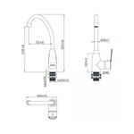 Grifo-Infiniton-ACH313-medidas