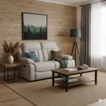 Sofa-relax-Madrid-Deluxe-New25-2-plazas-diseño-reclinable-tela-Boucle-gris-claro-101x152x97-cm