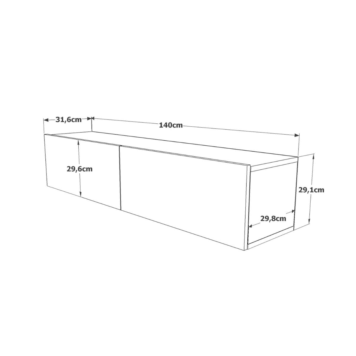 Mueble-de-TV-Apia-2-puertas-abatibles-diseño-flotante-medidas
