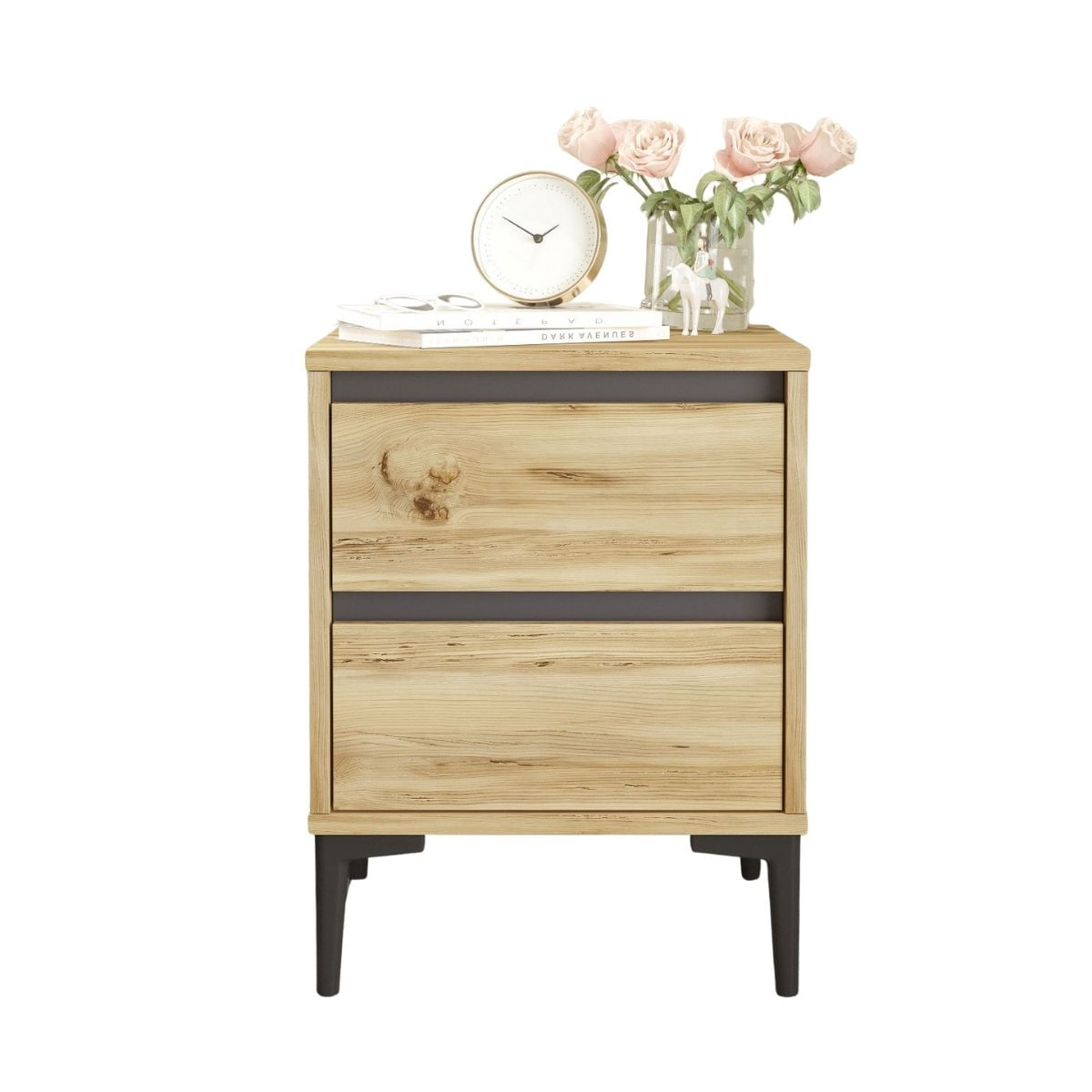 Mesita-de-noche-Bernal-2-cajones-frontal