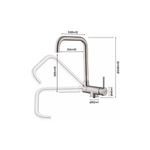 Grifo-Infiniton-Eneko-ASS347-caño-alto-medidas