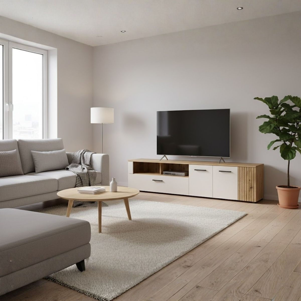 Mueble-de-TV-Frezo-ambientada-estilo-nordico