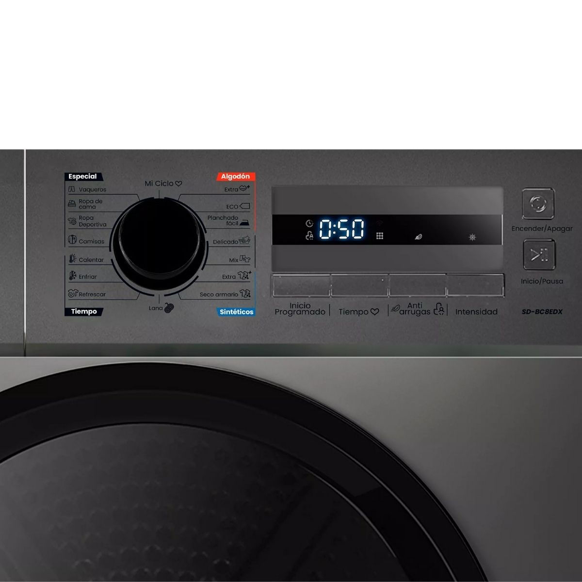 Secadora-bomba-de-calor-Infiniton-SD-BC8EDX--detalle