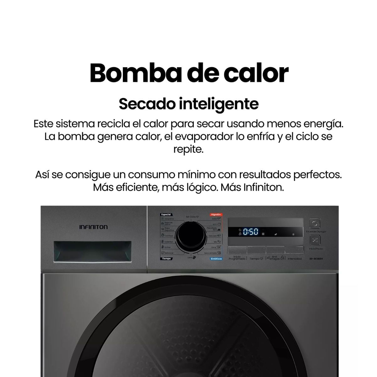 Secadora-bomba-de-calor-Infiniton-SD-BC8EDX-