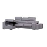 Sofa-chaiselongue-Ares-3-plazas-con-arcon-y-2-taburetes-tela-nevada-gris-frente-izquierda-fondo-blanco