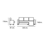 Sofa-chaiselongue-Ares-3-plazas-con-arcon-y-2-taburetes-tela-nevada-gris-frente-izquierda-fondo-blanco