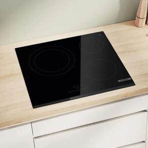 Placa vitrocerámica Bosch PKK631BB8E 5700W 3 fuegos negro 60 cm