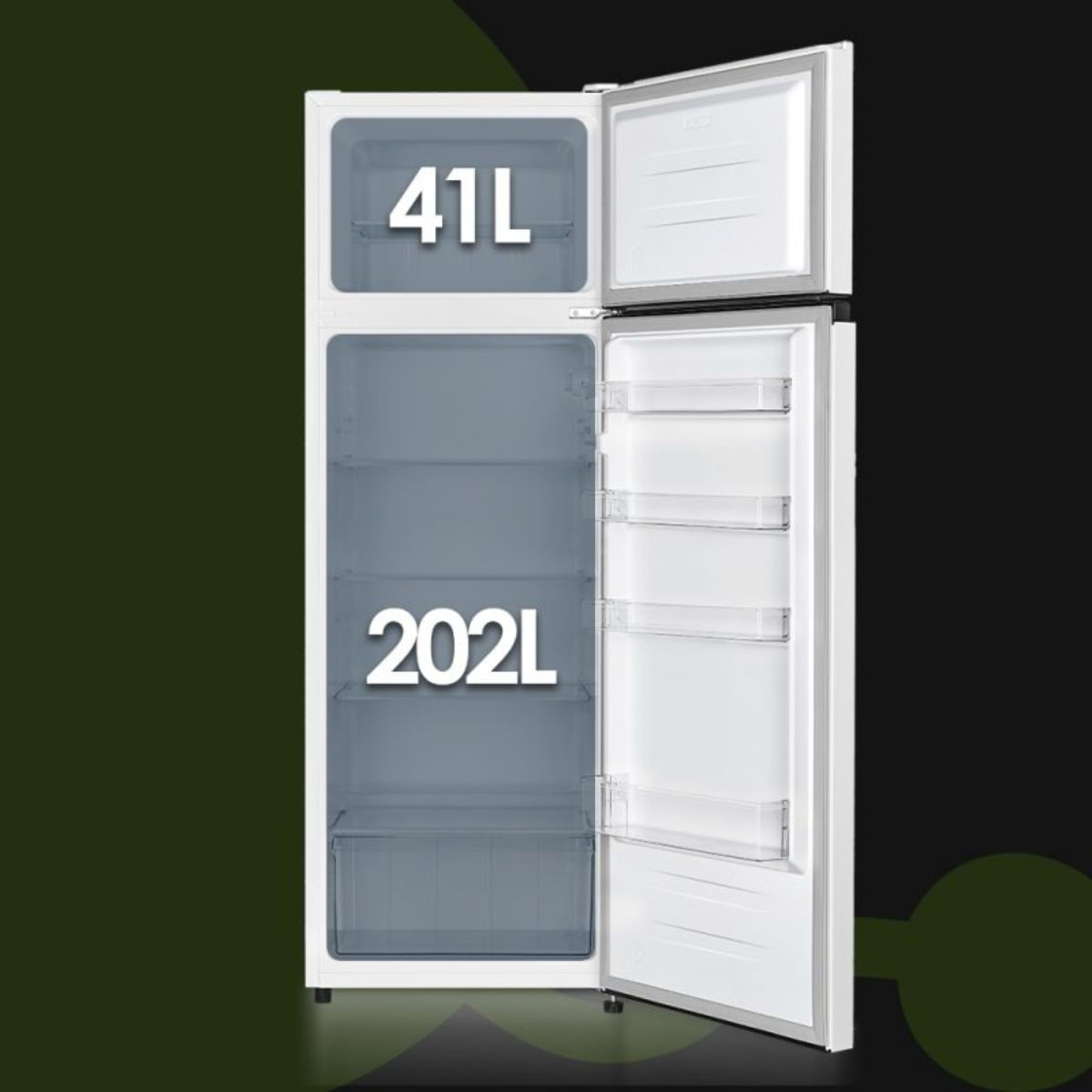 Frigorifico-2-puertas-Aspes-AF165501E-capacidad