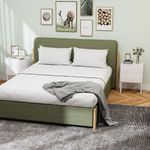 Pack-de-2-mesitas-de-noche-Naoki-Homcom-ambientada-verde