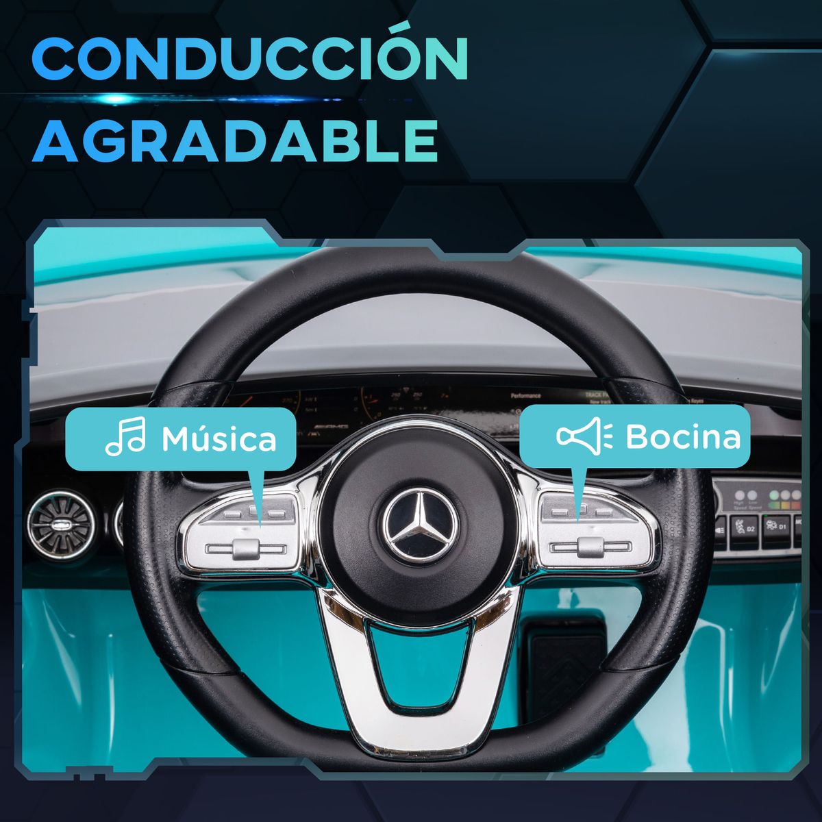 Coche-electrico-infantil-Mercedes-Benz-AMG-CLA-45-Aiyaplay-mando-a-distancia---luces-LED--3A-azul-45x61x110-cm-