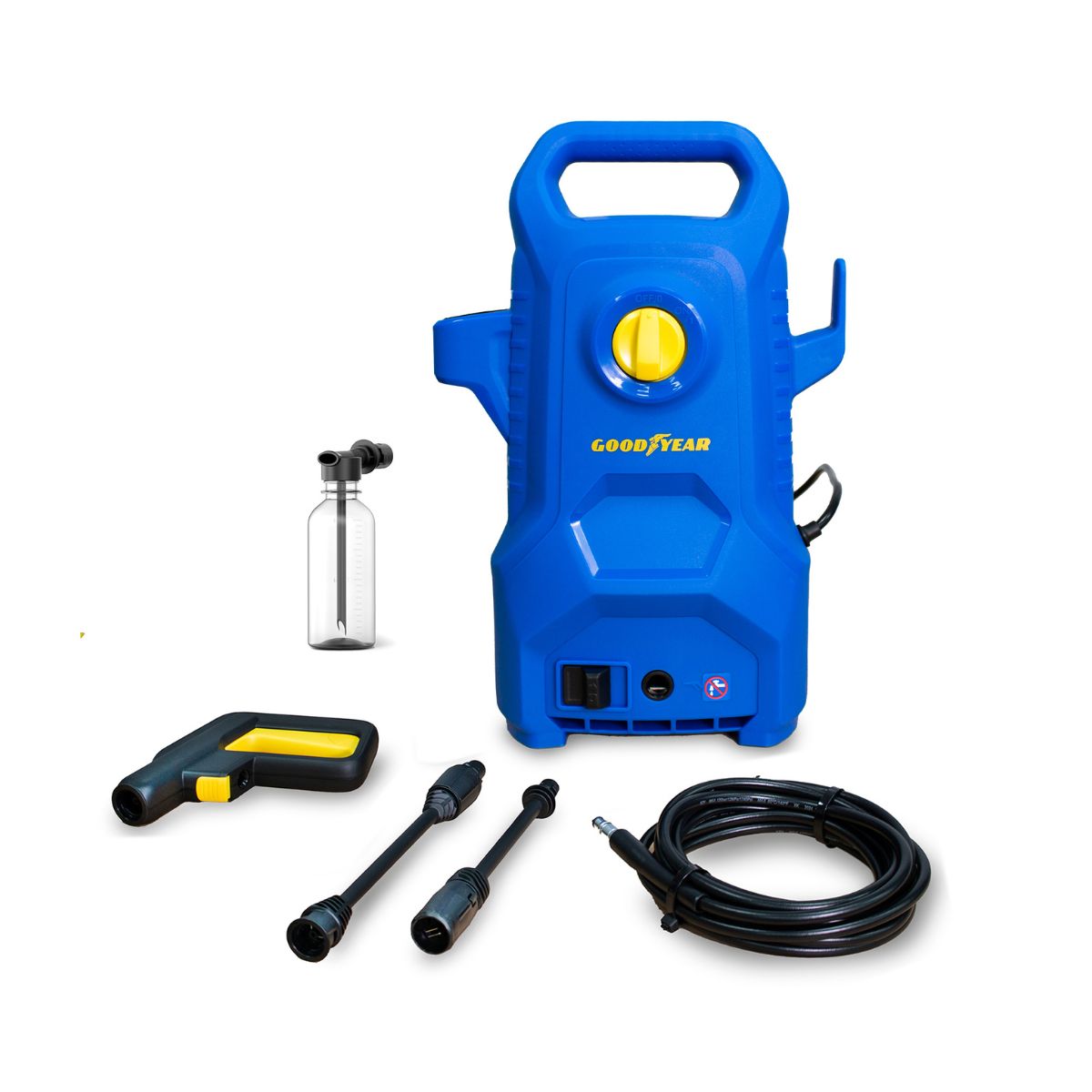 Hidrolimpiadora-GY1405PW-1400W-100-bares---accesorios-azul