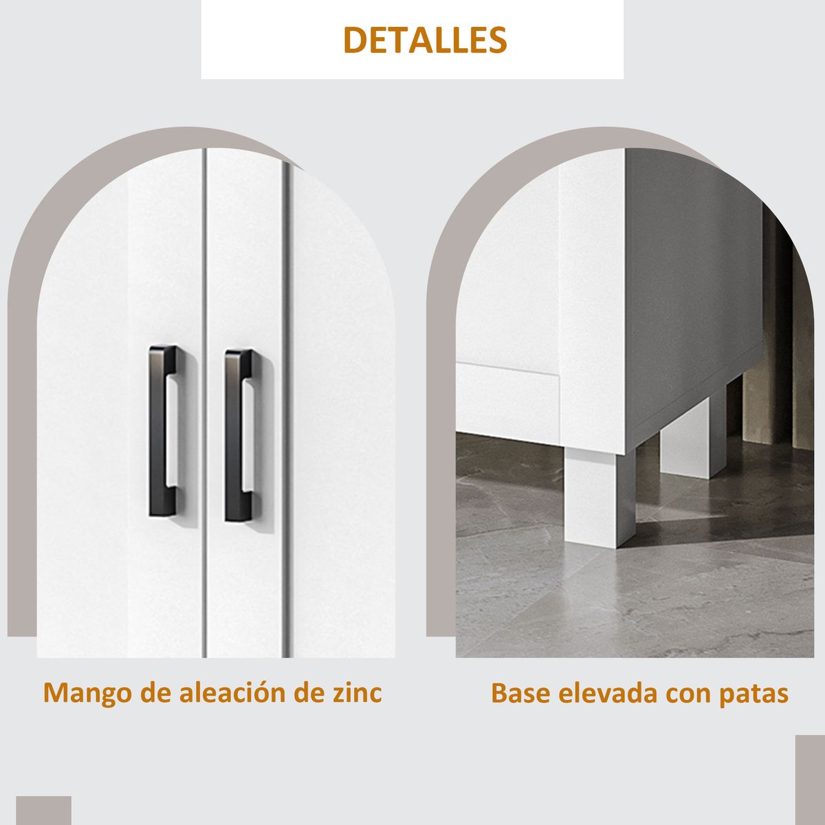 Aparador-Galatea-Homcom-3-puertas---estantes-ajustables-blanco-90x90x30-cm-