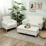 Sofa-Yuki-Homcom-2-plazas-ambientada