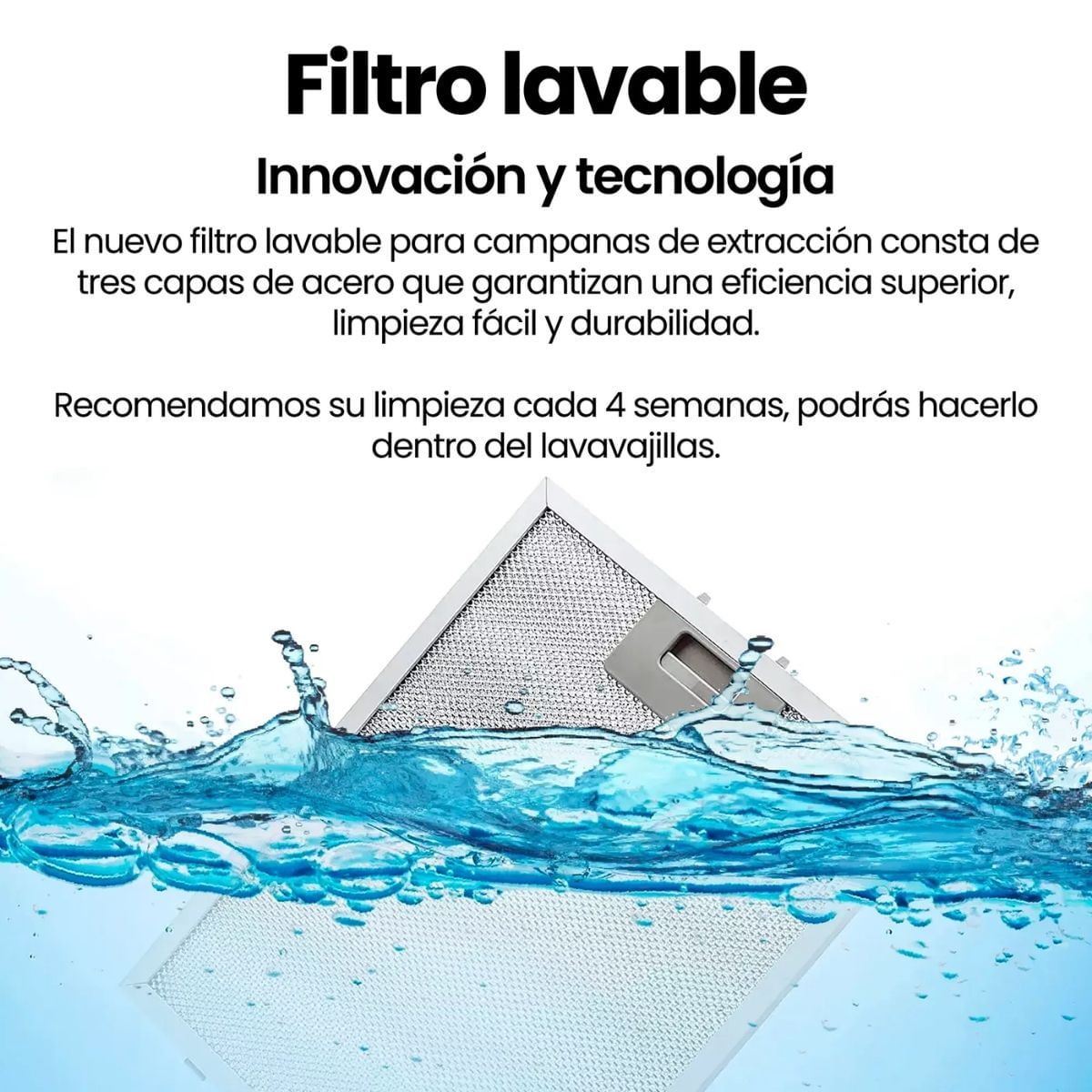 Campana-extraccion-Infiniton-CMPRTAL-BT90-filtro-lavable