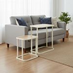 Set-de-2-mesas-auxiliares-Curvi-diseño-fijo-natural-blanco