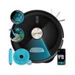 Robot-aspirador-Cecotec-Conga-M100-Spin-AI-2000Pa-cepillo-silicona-220m²-App-3.0-negro