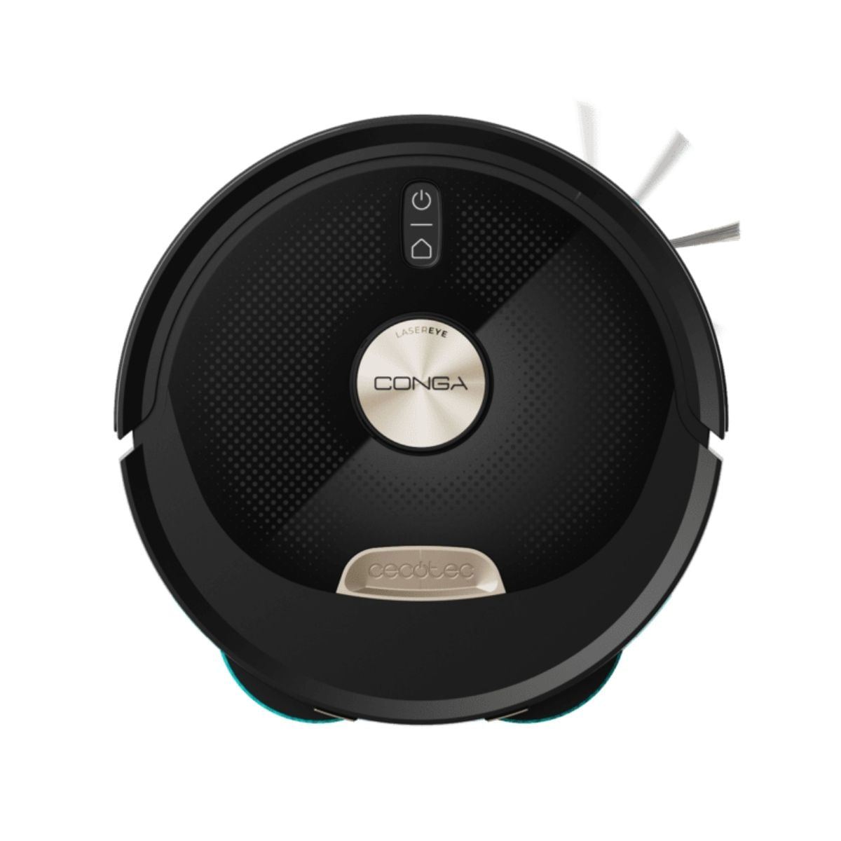 Robot-aspirador-Cecotec-Conga-M100-Spin-AI-2000Pa-cepillo-silicona-220m²-App-3.0-negro