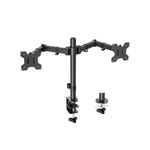 Soporte-doble-para-monitor-17-32’’-rotacion---inclinacion-negro-