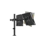 Soporte-doble-para-monitor-17-32’’-rotacion---inclinacion-negro-