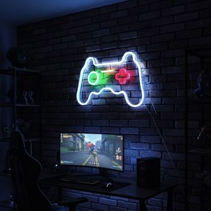 Lámpara de pared luz LED 5W con accesorios de montaje blanco 27x38,5x2 cm