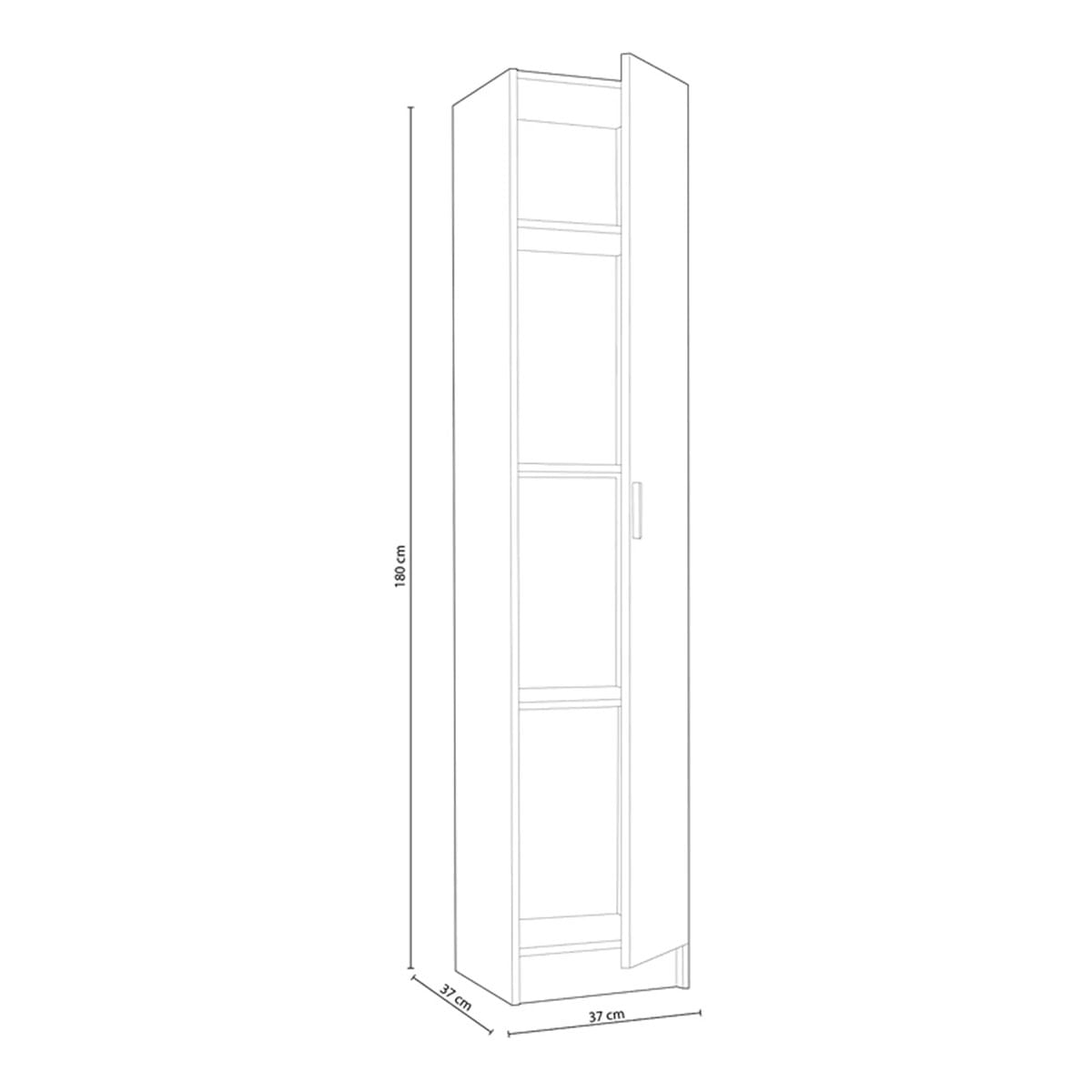 Armario-auxiliar-Use-1-puerta-con-4-estantes-natural-ambientada