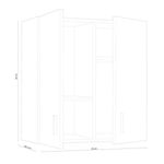 Armario-auxiliar-Use-diseño-alto-con-2-puertas-