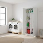 Armario-auxiliar-Use-2-puertas-con-escobero-blanco-180x73x37-cm