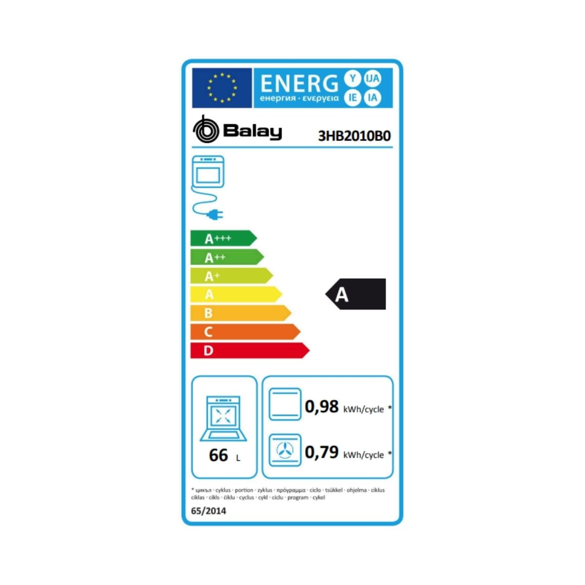 Horno-multifuncion-Balay-3HB2010B0-etiqueta-energetica
