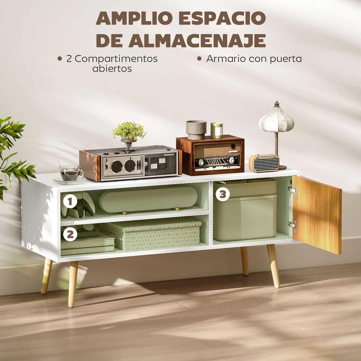 Mueble-de-TV-Hiro-Homcom-2-estantes