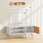 Mueble-de-TV-Hiro-Homcom-2-estantes-medidas
