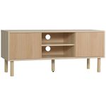 Mueble-de-TV-Taro-Homcom-2-puertas-fondo-blanco