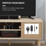 Mueble-de-TV-Taro-Homcom-2-puertas